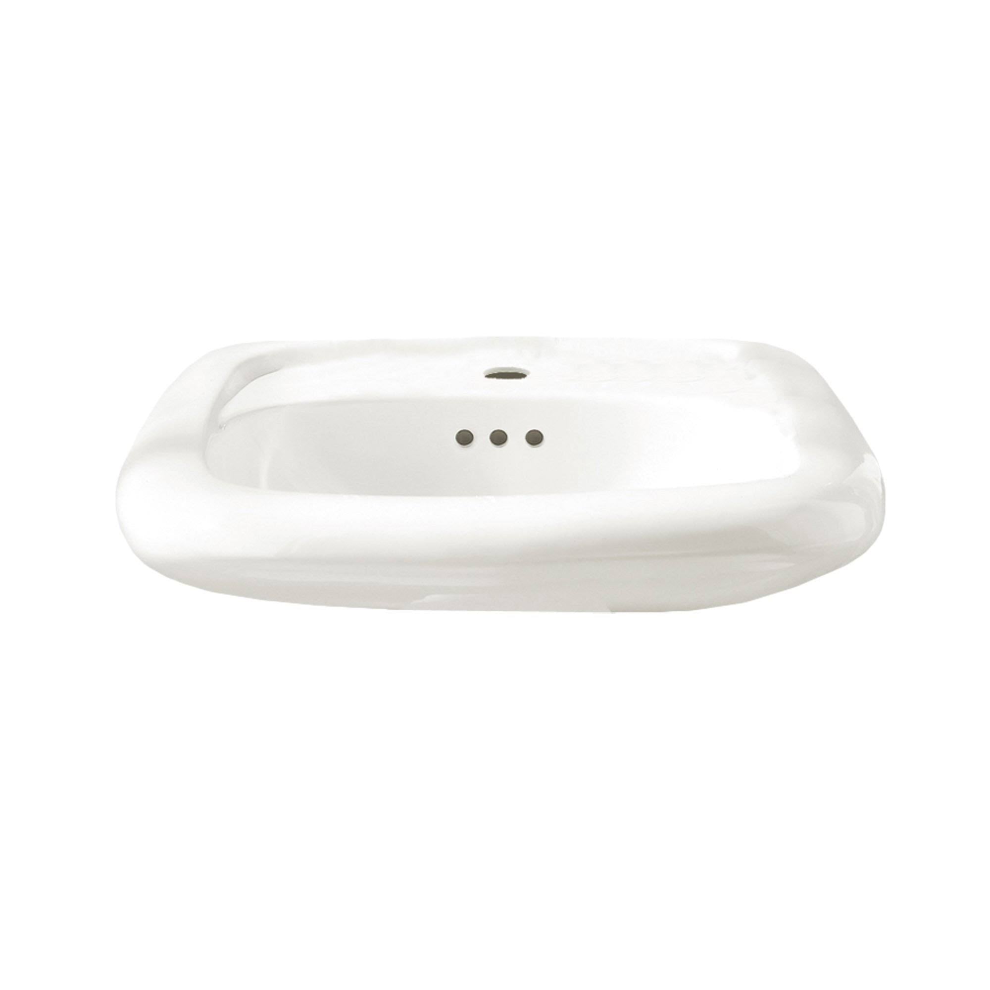 White Bathroom Sink V61221
