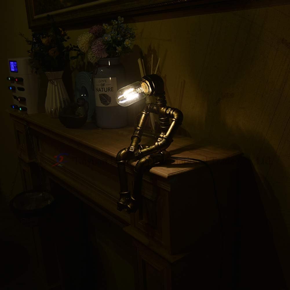 Iron Robot Table Lamp E9577