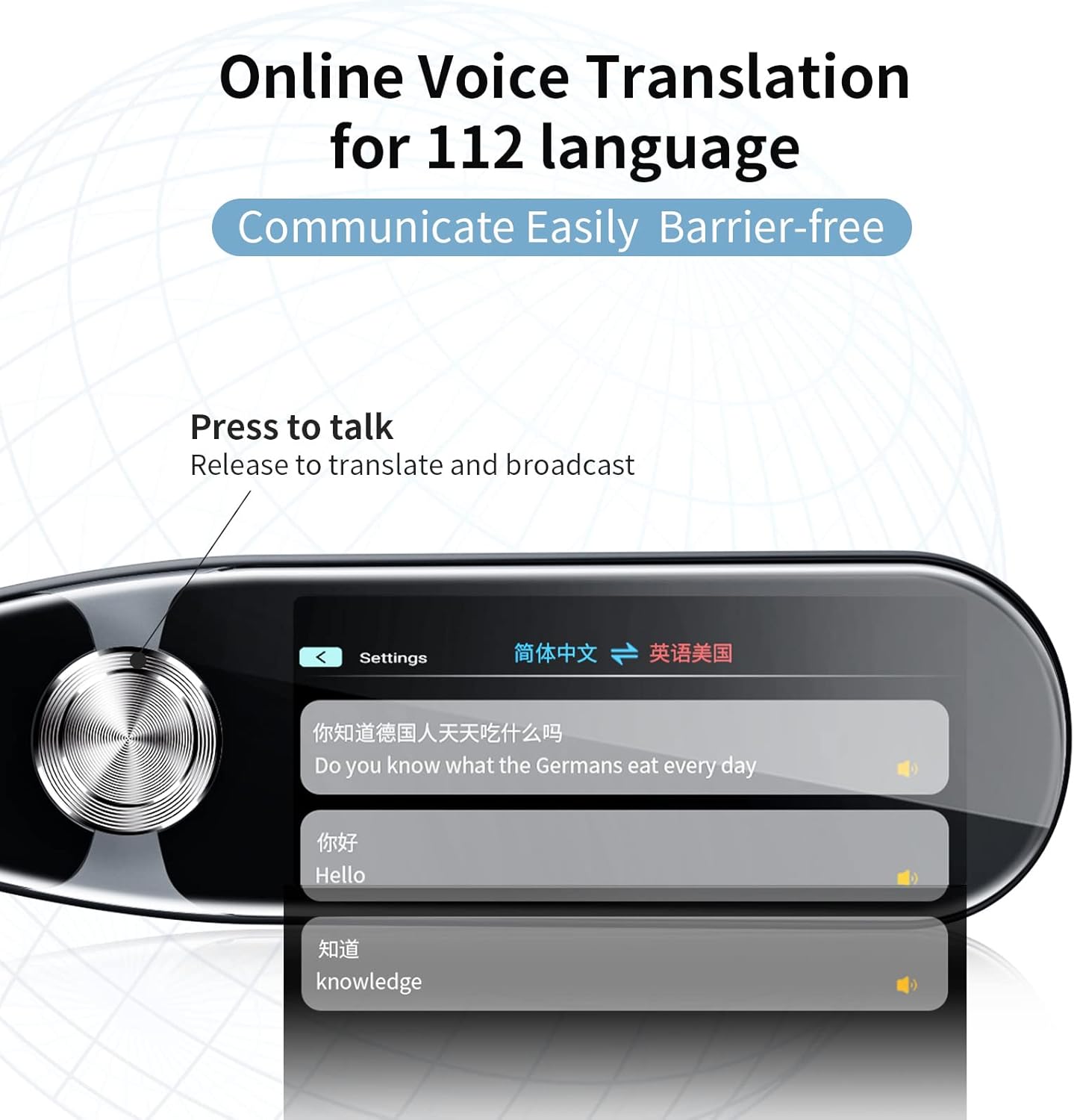 112 Languages Translation Pen Scanner P2961