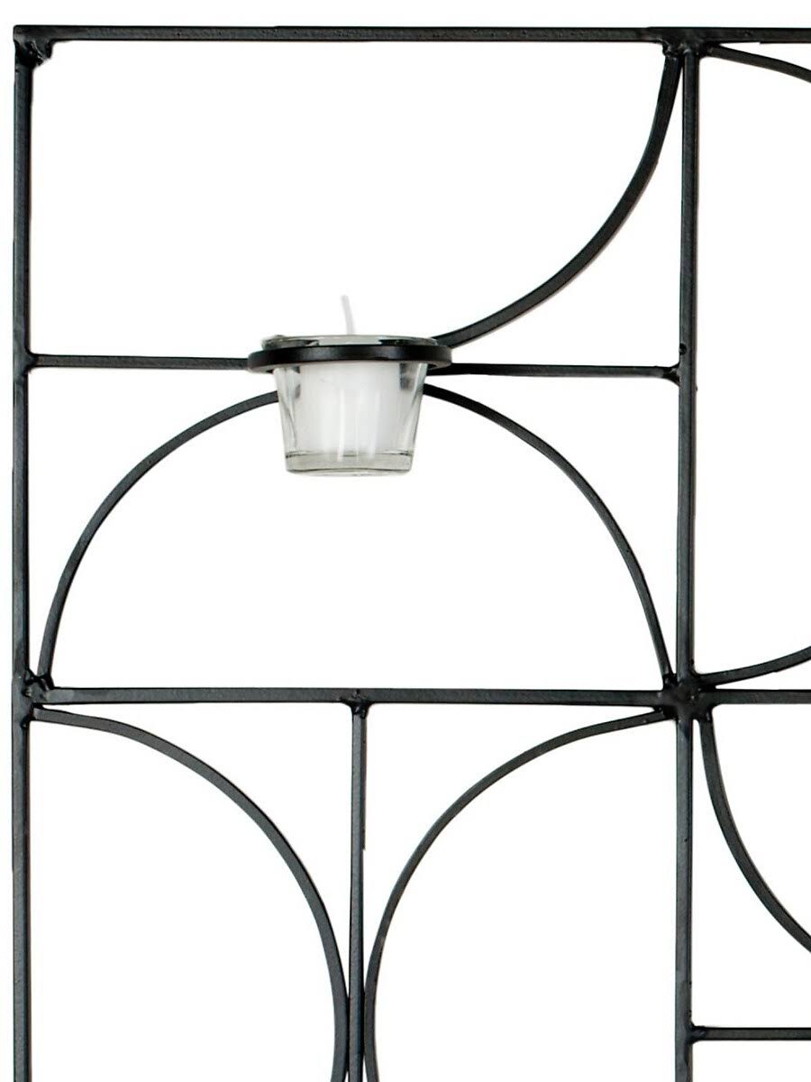 Black Votive Wall Decor P41377