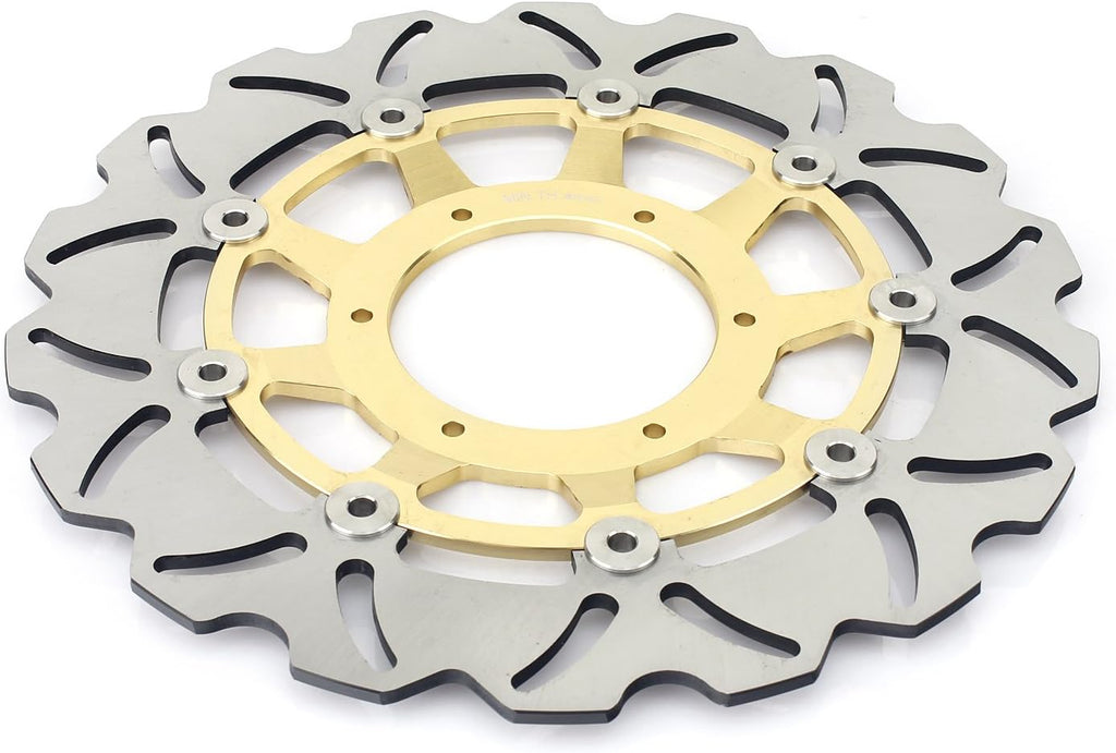 Front Rear Brake Discs Rotors and Pads for Honda CBR 600 RR 2007-2019 Gold Set D58116