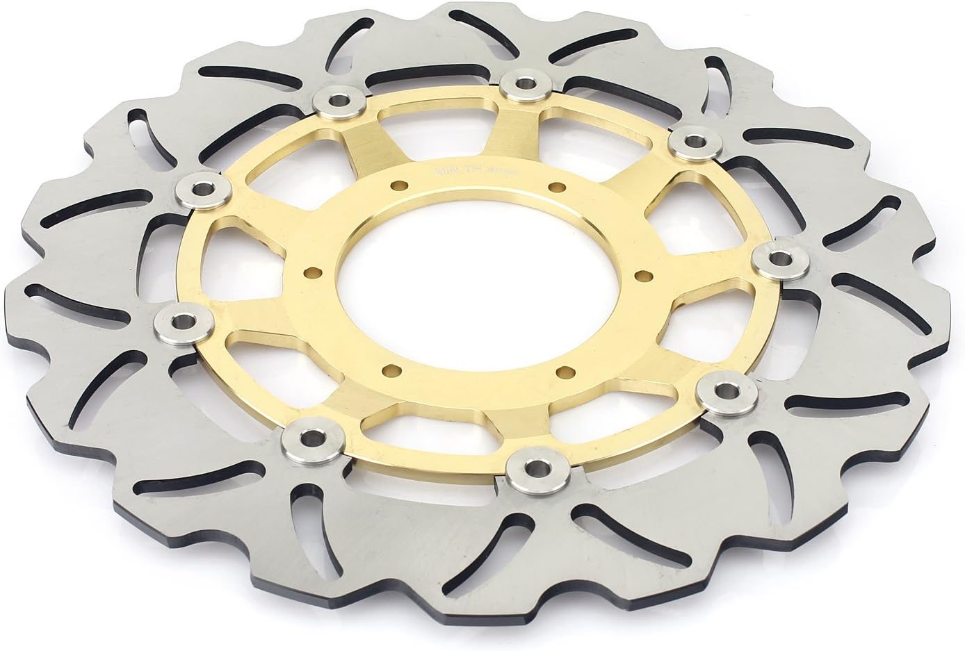 Front Rear Brake Discs Rotors and Pads for Honda CBR 600 RR 2007-2019 Gold Set D58116