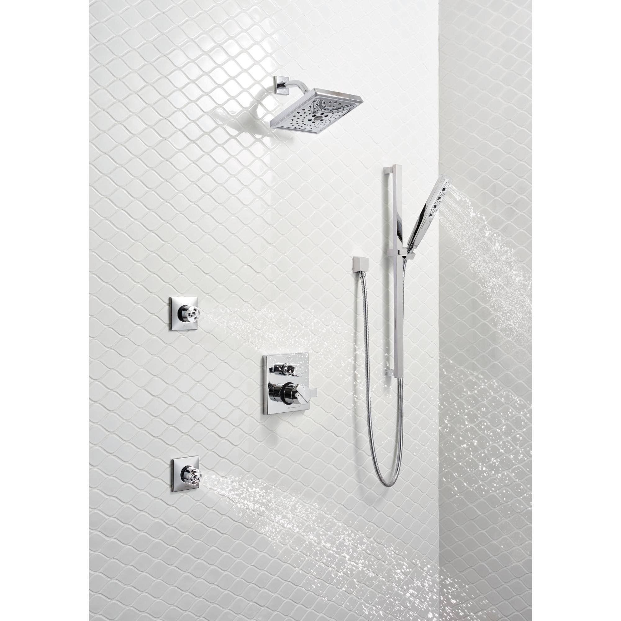 Venetian Bronze Monitor 17 Series Valve Trim with 3-Setting Integrated Diverter F820