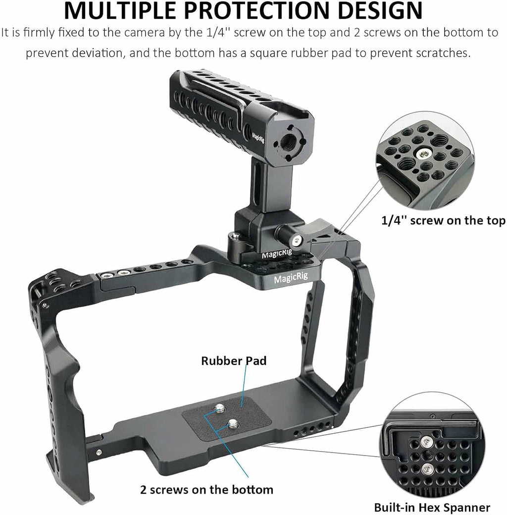 Camera Cage Rig with NATO Handle and NATO Rail C629051