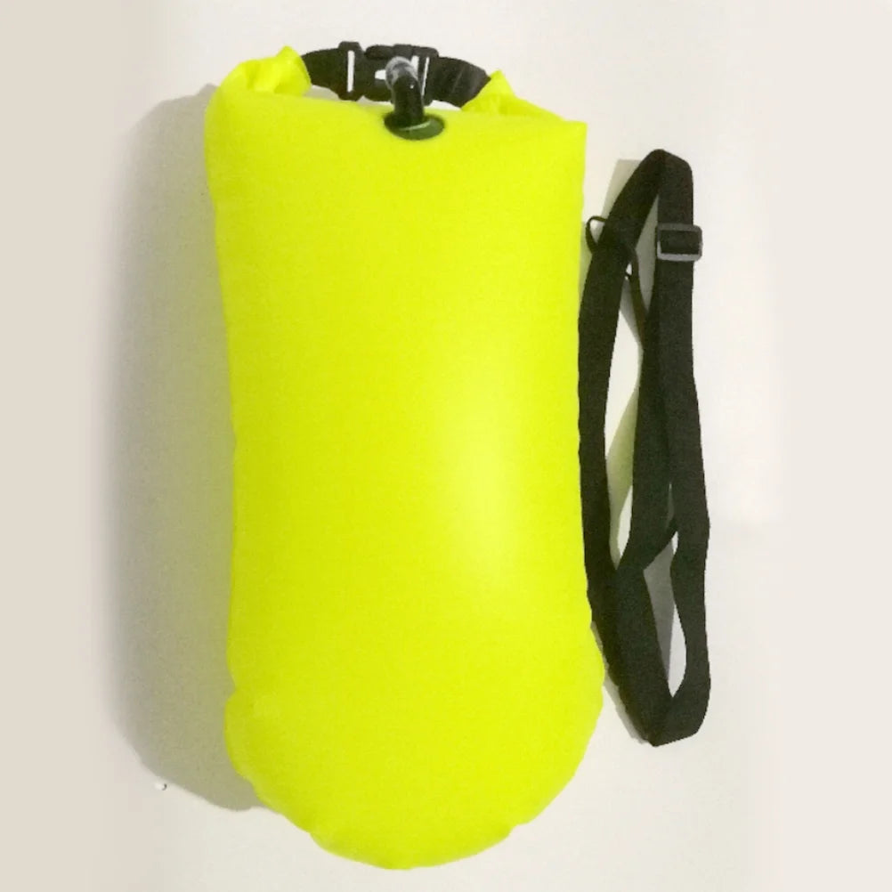 Yellow Ultralight Open Water Swim Safety Float Bag P7371