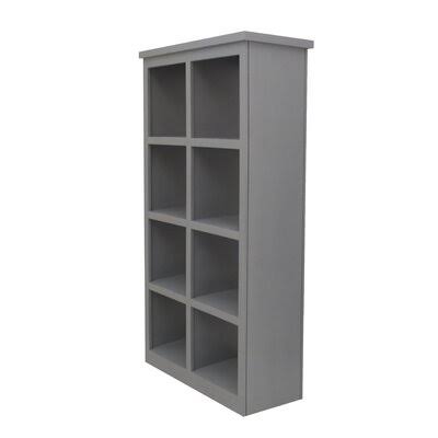 Cube Bookcase Dove Gray 2 Shelves Y493686