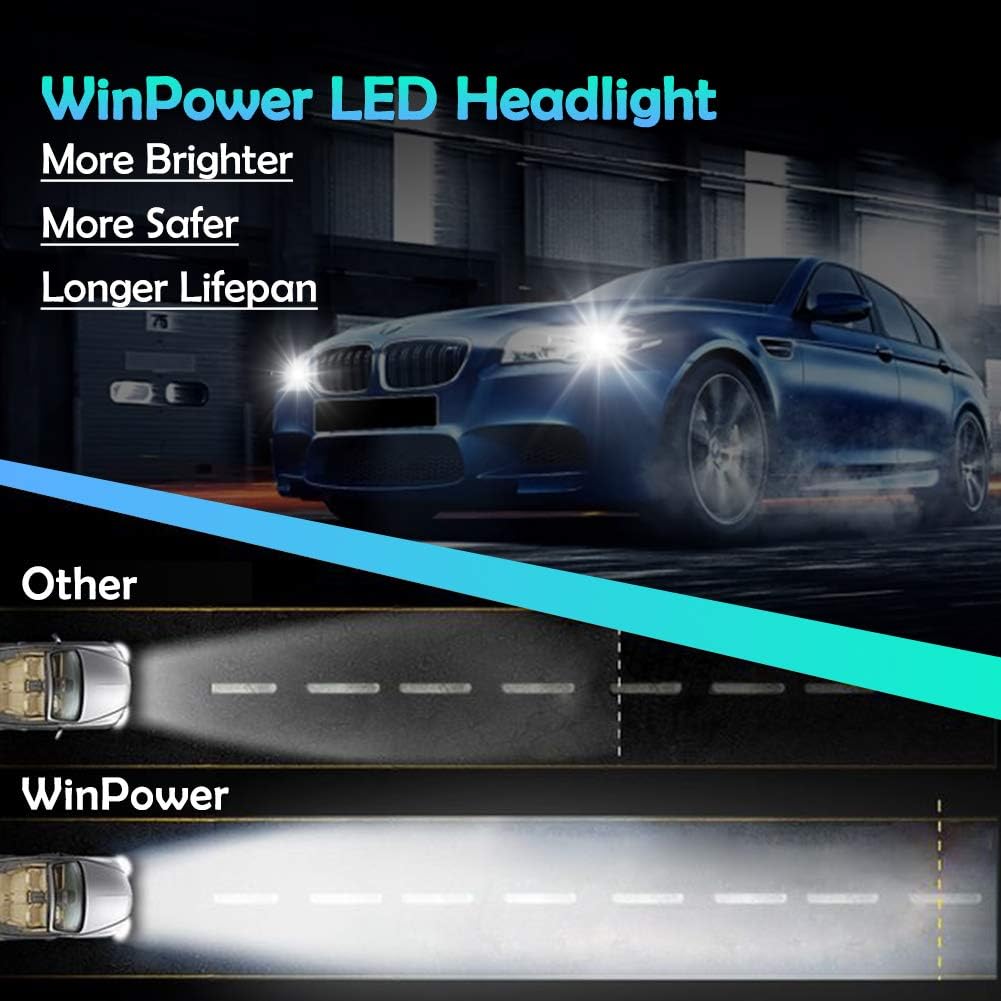 D2S D2R LED Headlight Bulb 35W 6000K Xenon White Pack of 2 C889