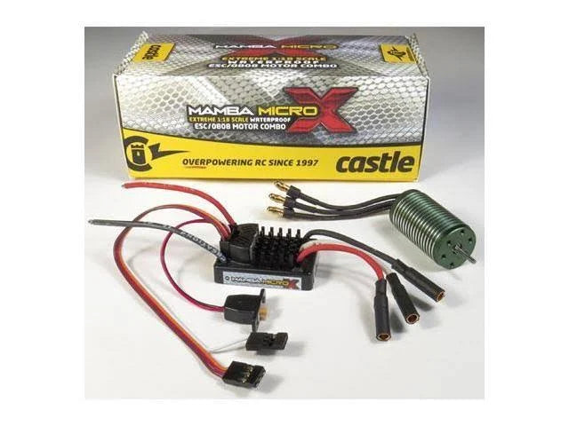 1/18 Mamba Micro x ESC w/4100KV Motor A256