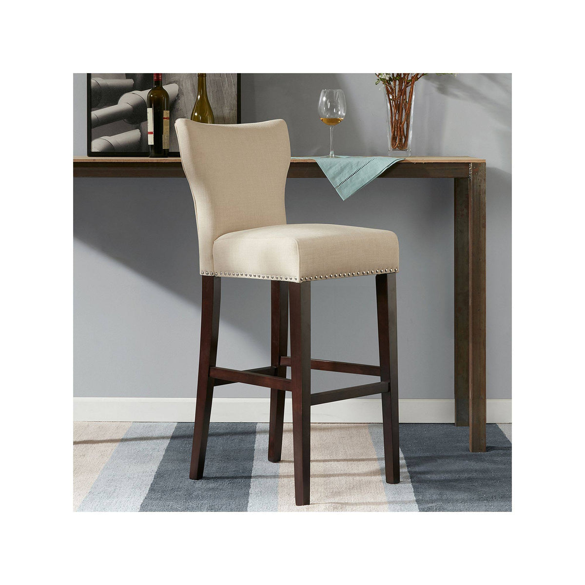 Fabric Bar Stool M805980