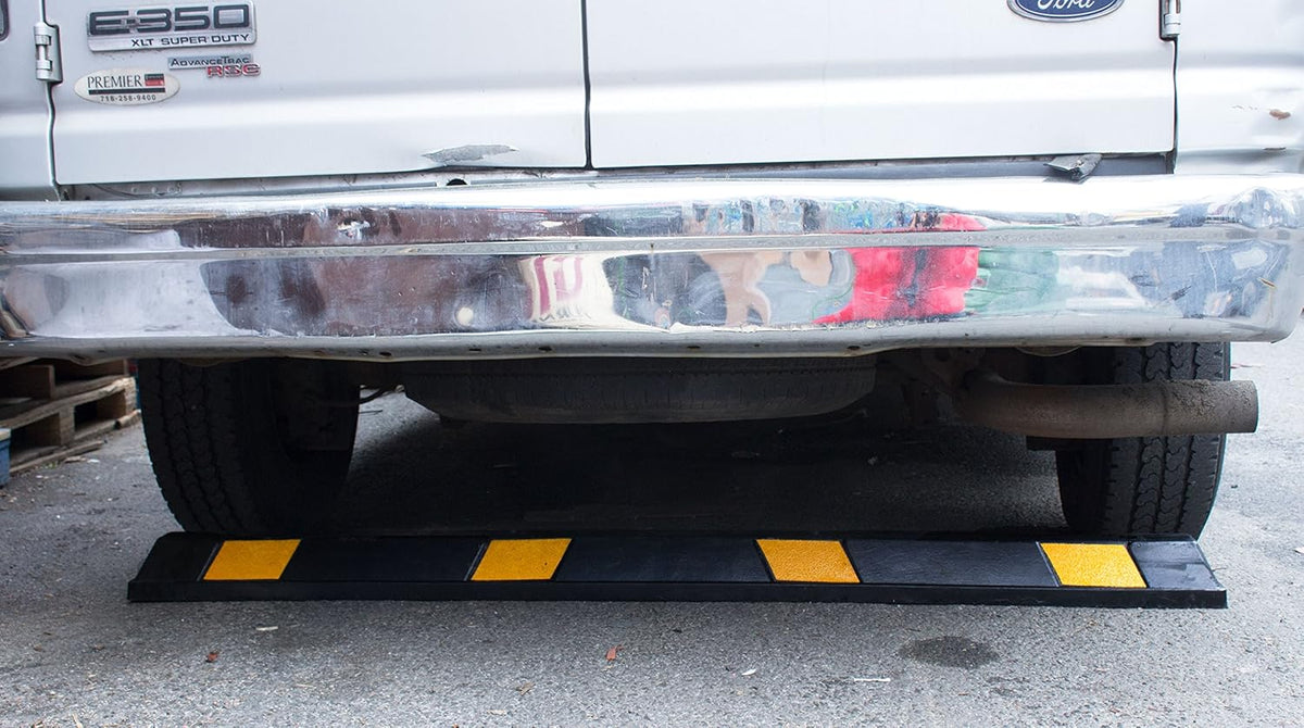 72 Inch Heavy Duty Rubber Parking Curb N85453