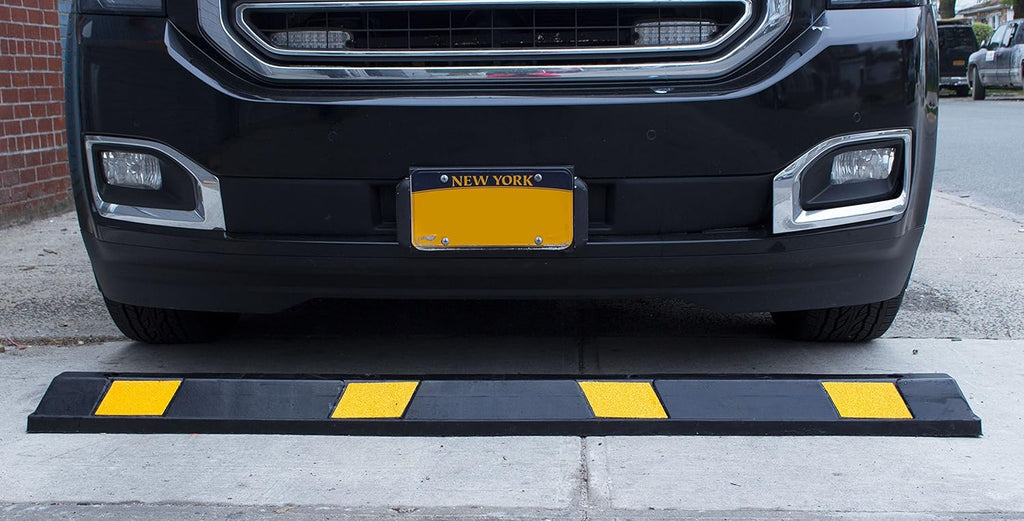 72 Inch Heavy Duty Rubber Parking Curb N85453