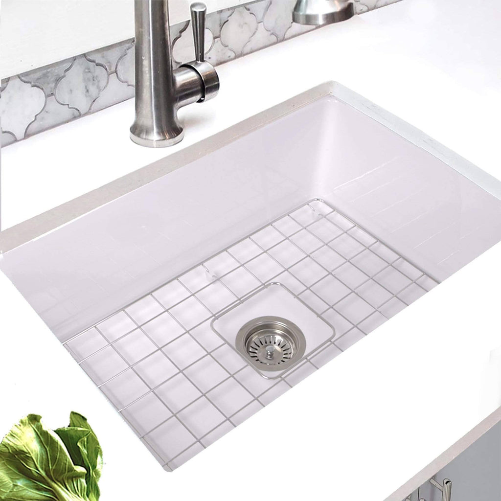 27 inch Undermount Fireclay Kitchen Sink C975