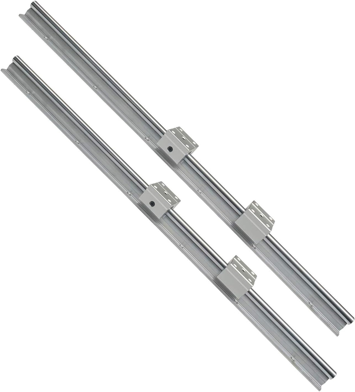 Linear Rail SBR12-1000mm 2Set Slider Guide with 4X SBR12UU Bearing Block M31361