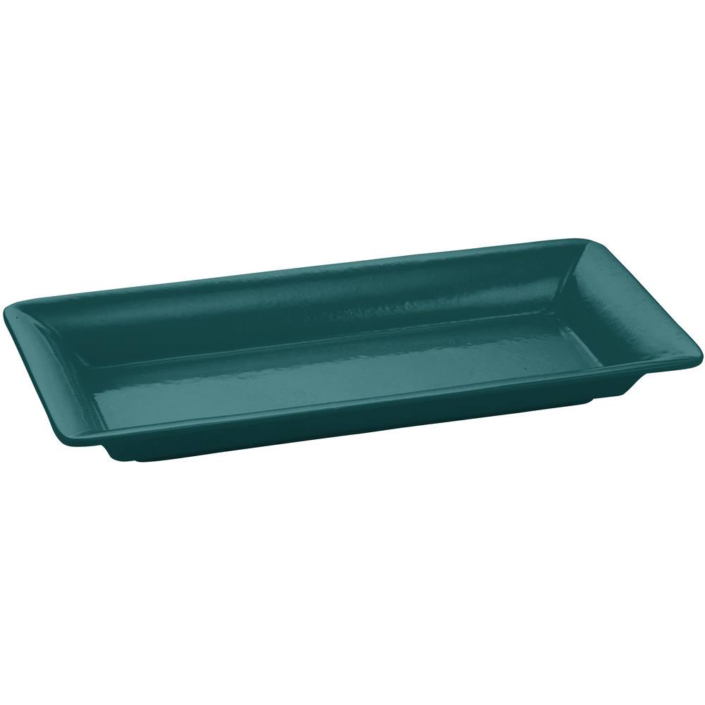 Hunter Green Cast Aluminum Rectangle Platter P467