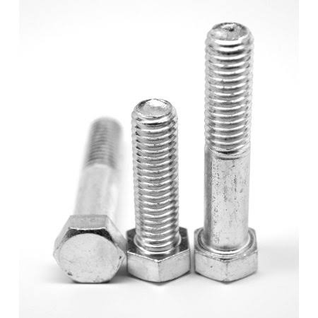 3/4 inch-10 x 2 inch Coarse Thread Grade 5 Hex Cap Screw Medium Carbon Steel Zinc Plated Pk 100 G58990