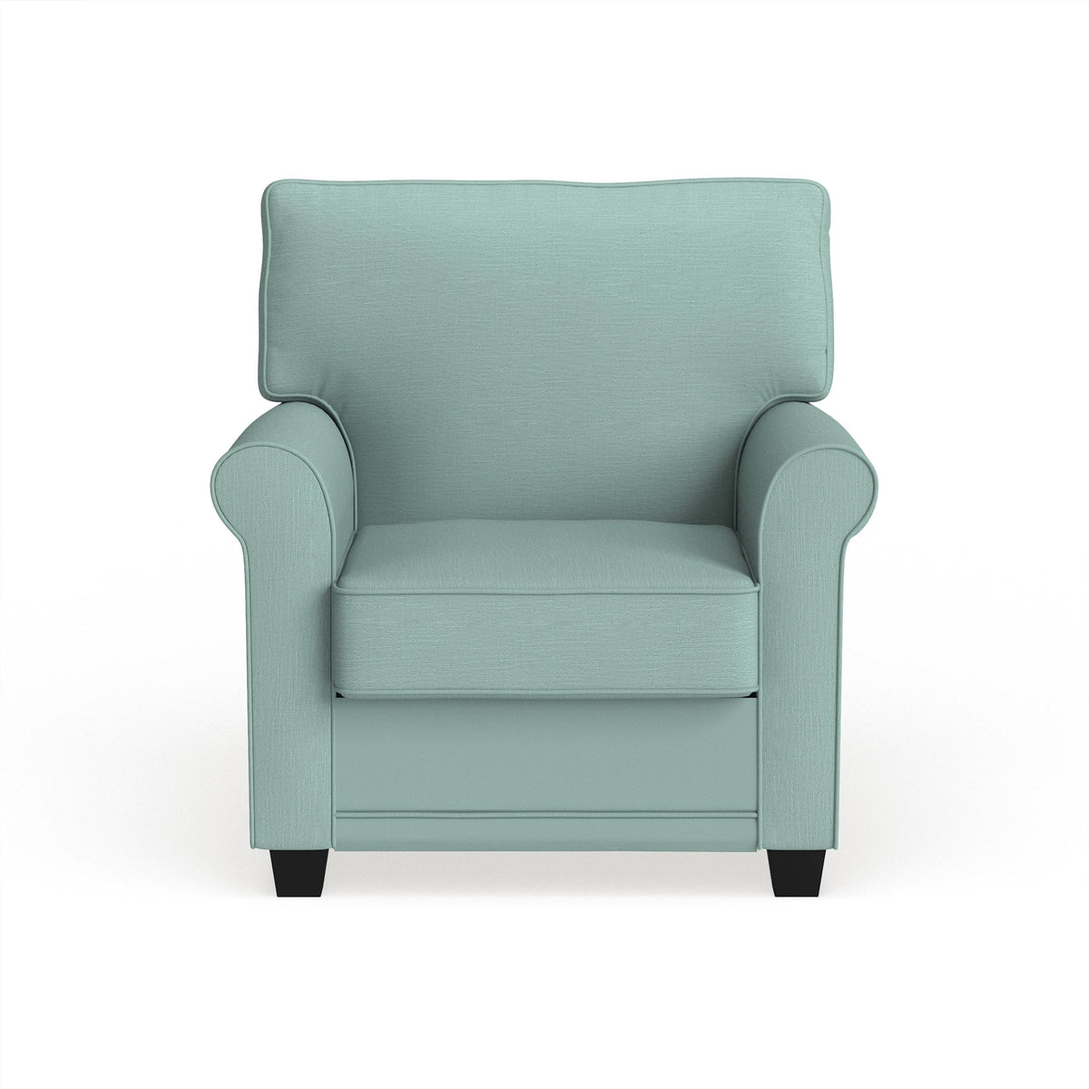 Yellow Padded Linen Arm Chair I19619