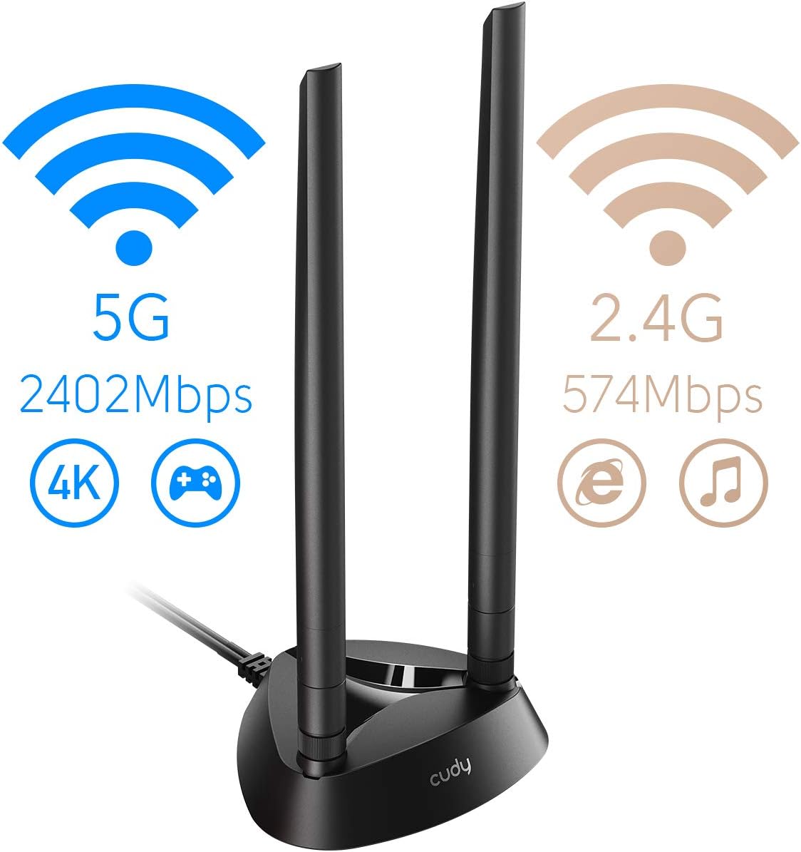 AX3000 WiFi 6 PCIe Card with Bluetooth 5.0 Z48188