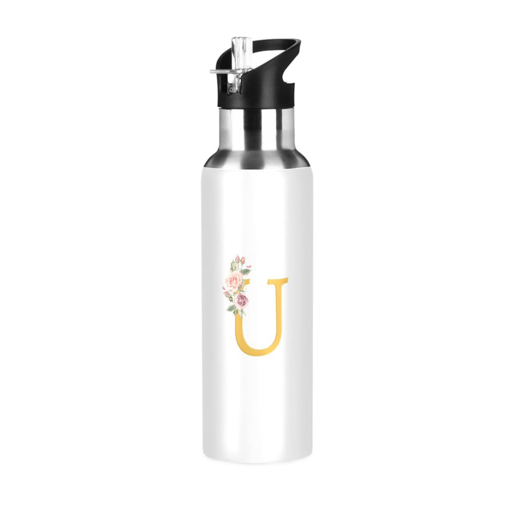 Stainless Steel Insulated Water Bottle with Straw Lid S37441