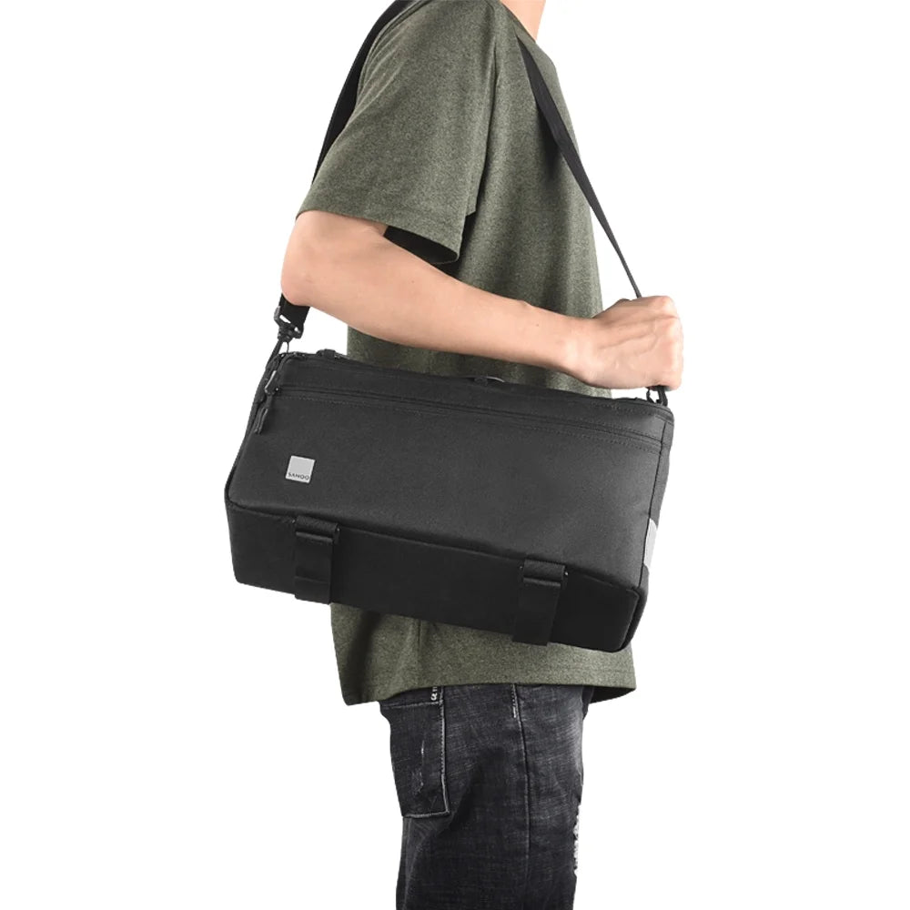 Insulated Trunk Cooler Bag Bike Rear Seat Bag Luggage Rack Pannier Bag O96299