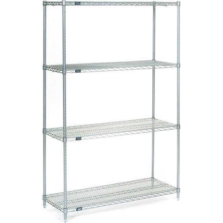 Stainless Steel Wire Shelving Starter P75535