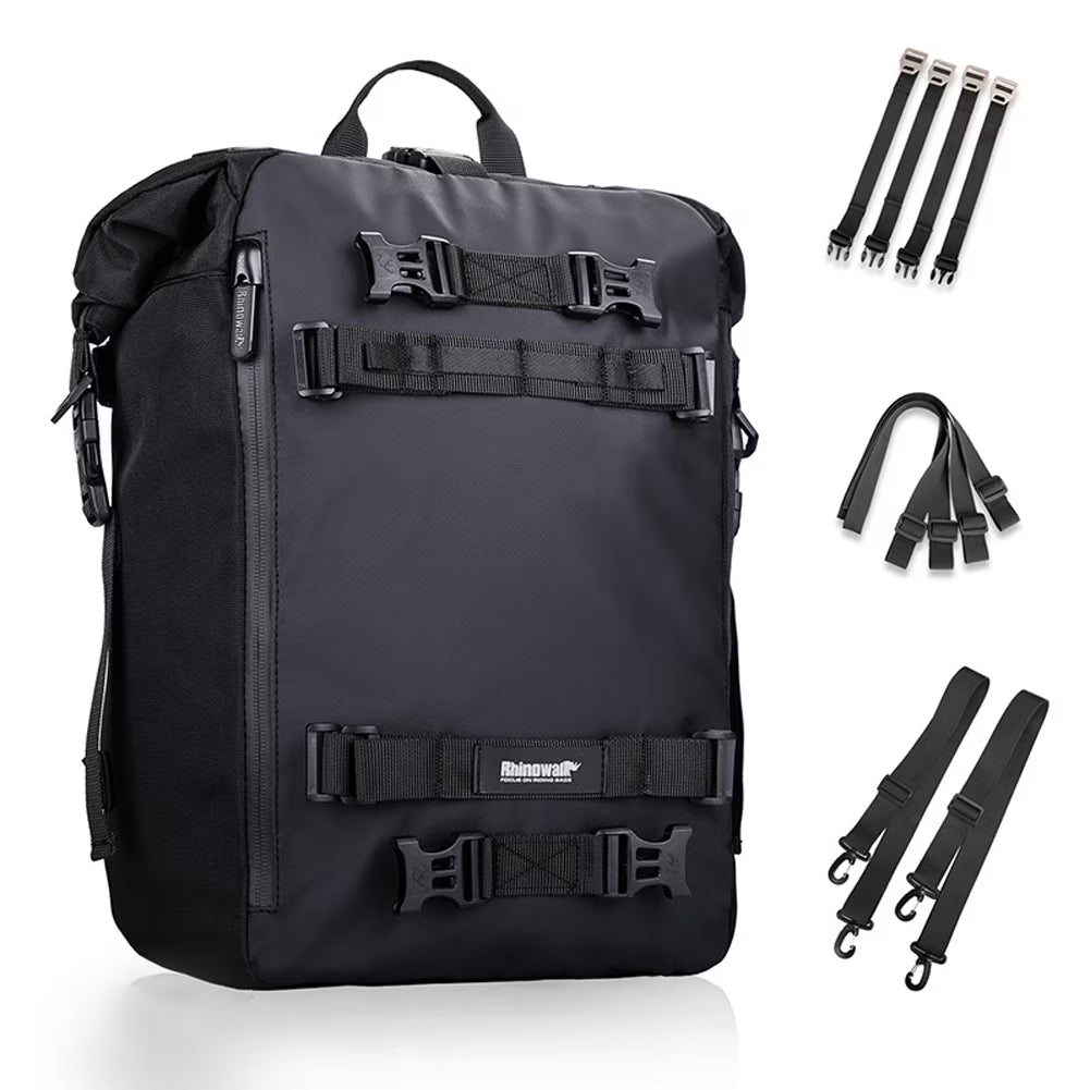 Waterproof Motorcycle Saddle Rack Trunk Luggage Bag J6300