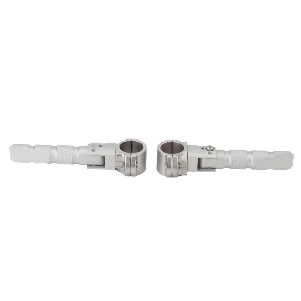 Universal Motorcycle 360 Rotatable Highway Crash Bar Foot Pegs R534