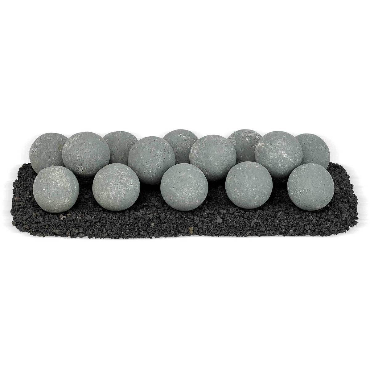24 x 8 in. Cape Gray Lite Stone Ball Uniform Set F447106