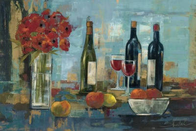 Framed Poster Prints - Fruit and Wine Y266