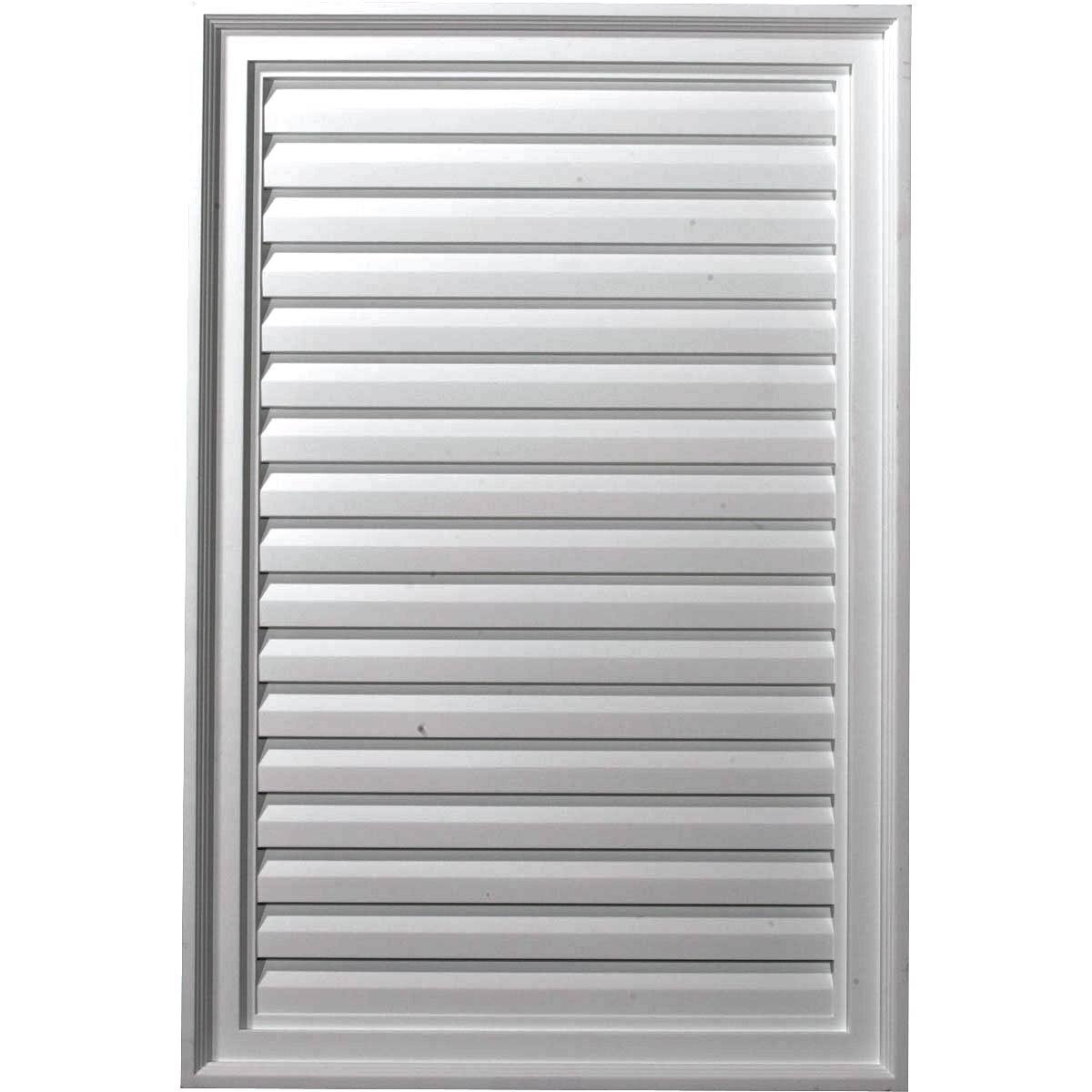 Vertical Urethane Gable Vent Louver Z65798