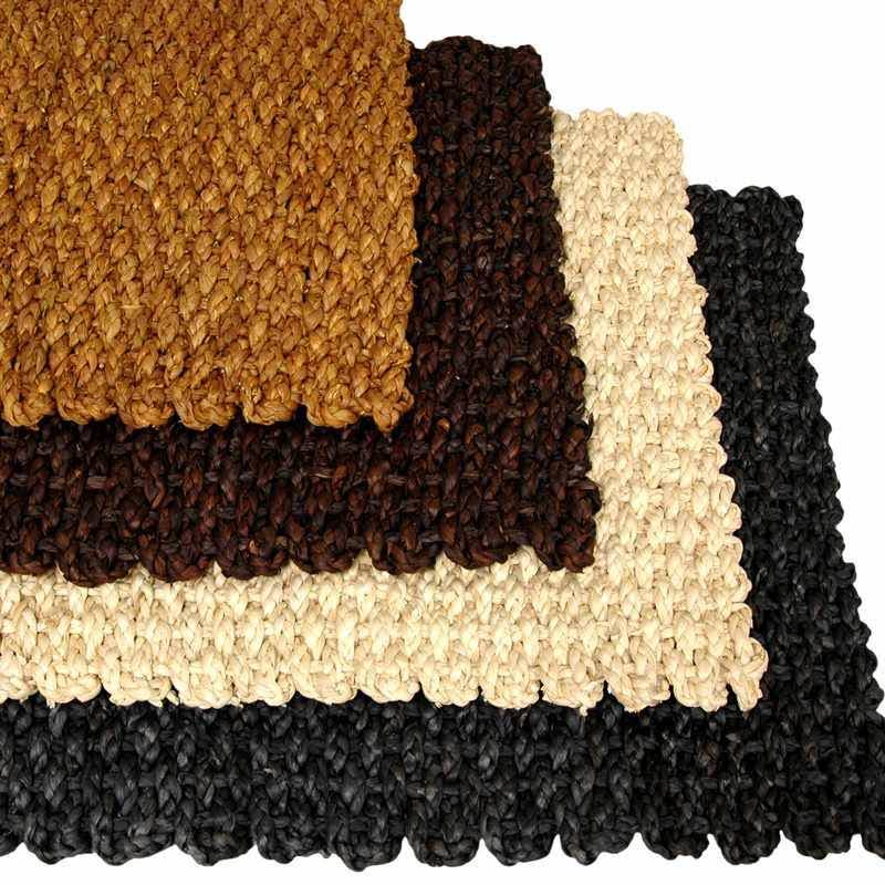 6 ft. Tall Rush Grass Woven Room Divider - 3 Panel - Dark Brown Y259