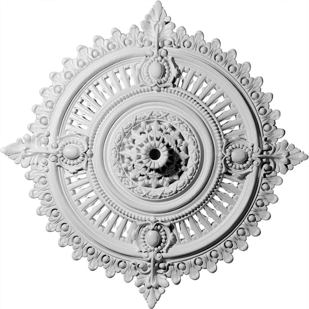 Haylynn Ceiling Medallion Mississippi Mud Crackle Finished J317