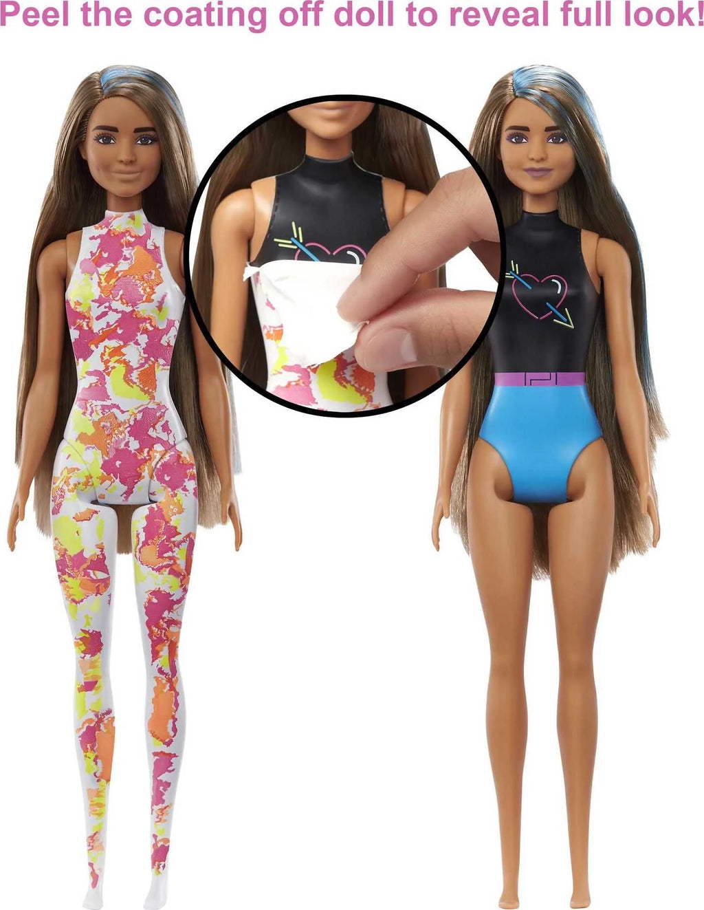 Color Reveal Totally Neon Fashions Doll D21251