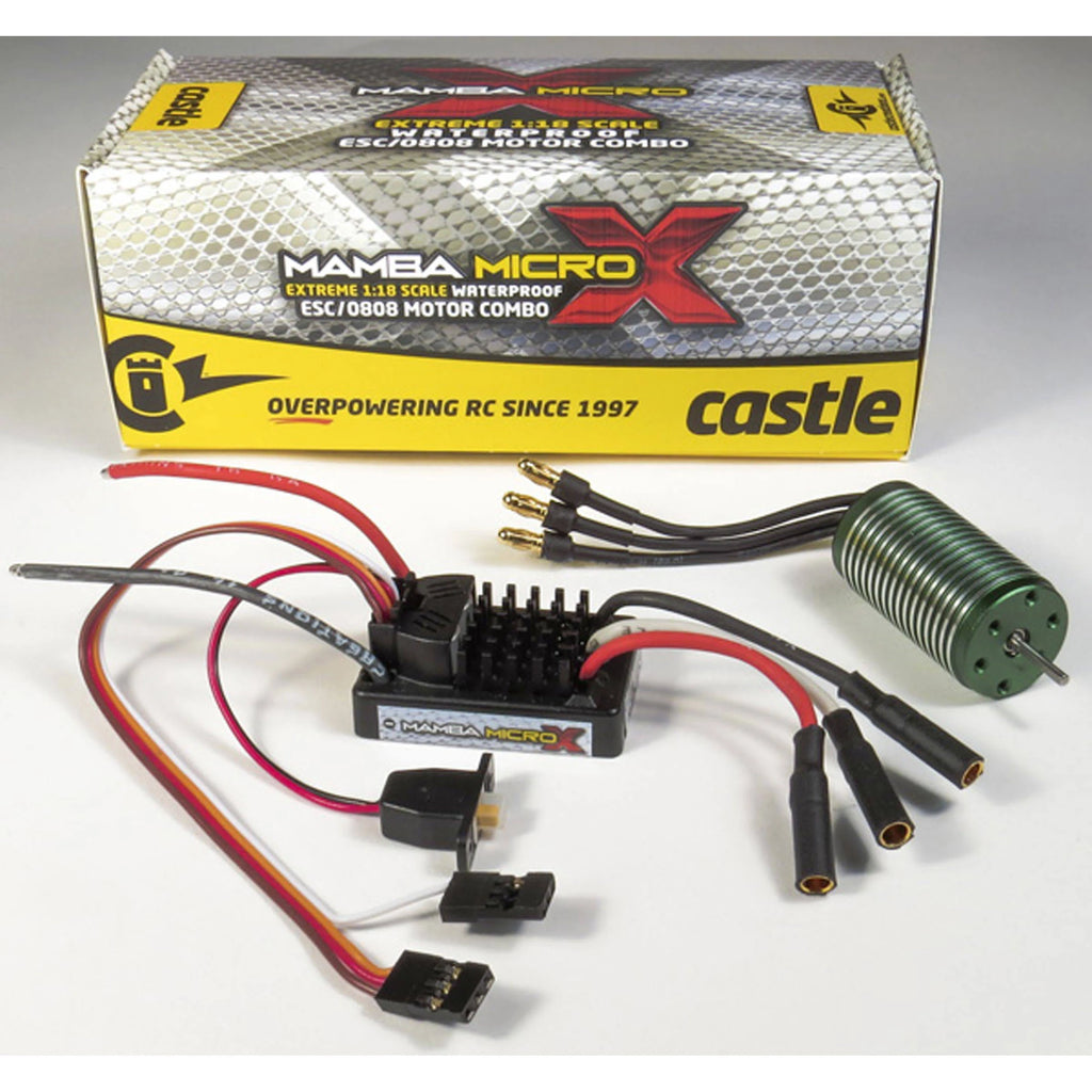 1/18 Mamba Micro x ESC w/4100KV Motor A256