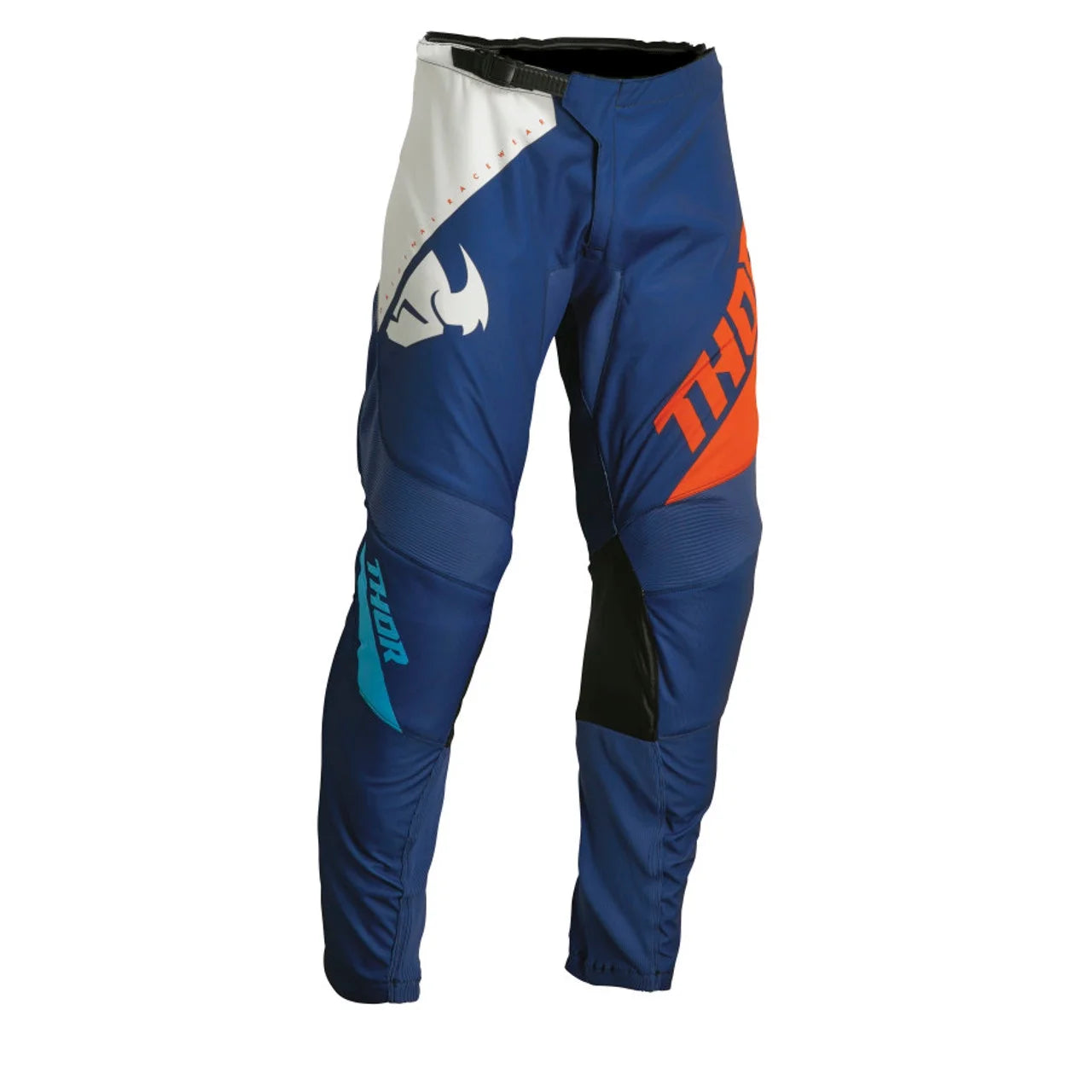 Youth Sector Edge Offroad Motocross Jersey Pant Combo Navy/Red Orange F61605