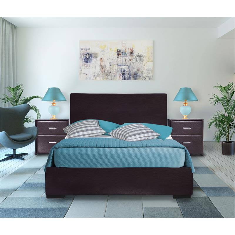 King Brown Bed L278