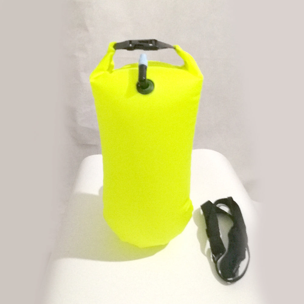 Yellow Ultralight Open Water Swim Safety Float Bag P7371