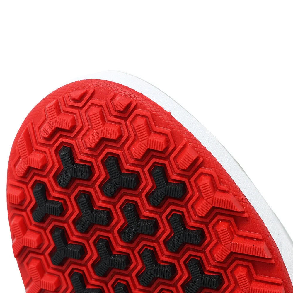 White Relaxed Comfort Fit Waterproof Golf Shoes W967807