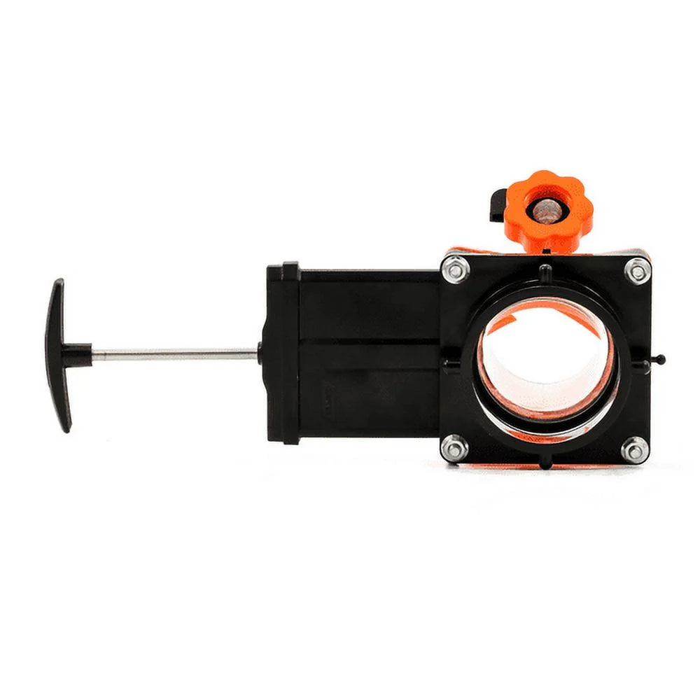 Camper/RV Tank Rinser with 45-Degree Angled Clear Elbow & Gate Valve S858