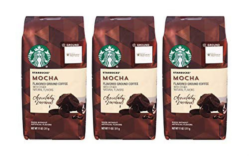Mocha Ground Coffee 11 Oz (Pack Of 3) Z1717