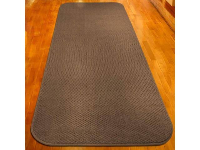 Toffee Brown 22 ft. x 27 in. Skid-Resistant Carpet Runner P4454