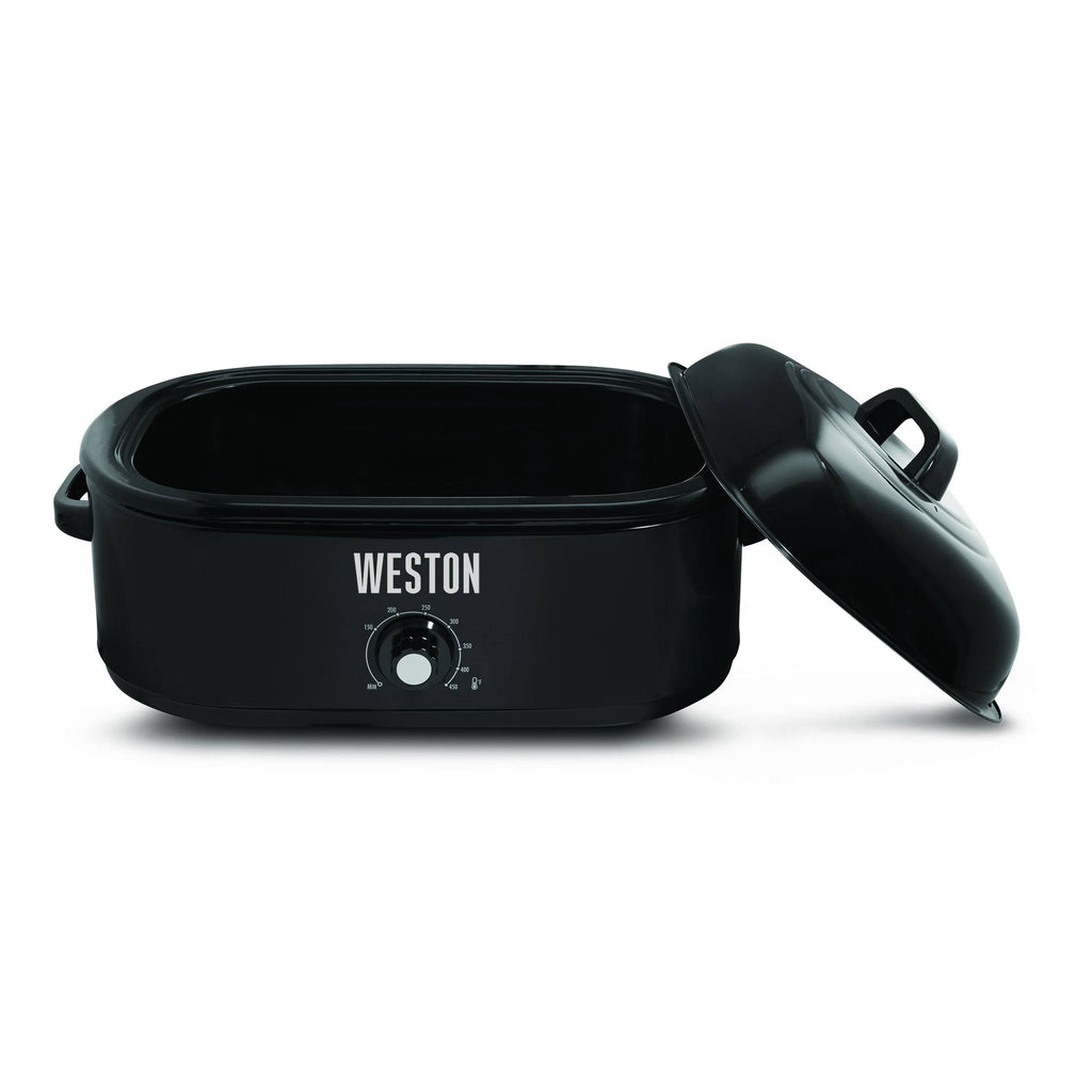 Black 18 qt Roaster C9372