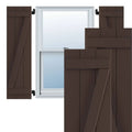 Raisin Bro PVC Board-n-Batten Shutters X260686