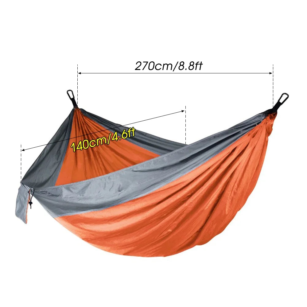 Double Camping Hammock for 2 Persons Portable J877051