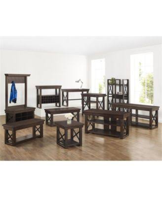 Espresso Wood Veneer Bookcase F84271