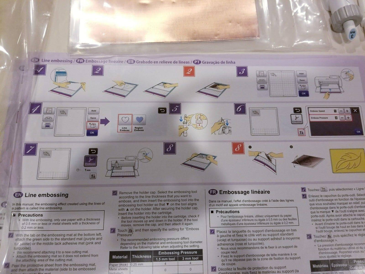 Embossing Starter Kit M119