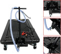 17 Gallon Low Profile Portable Oil Drain Pan with Pump G696416