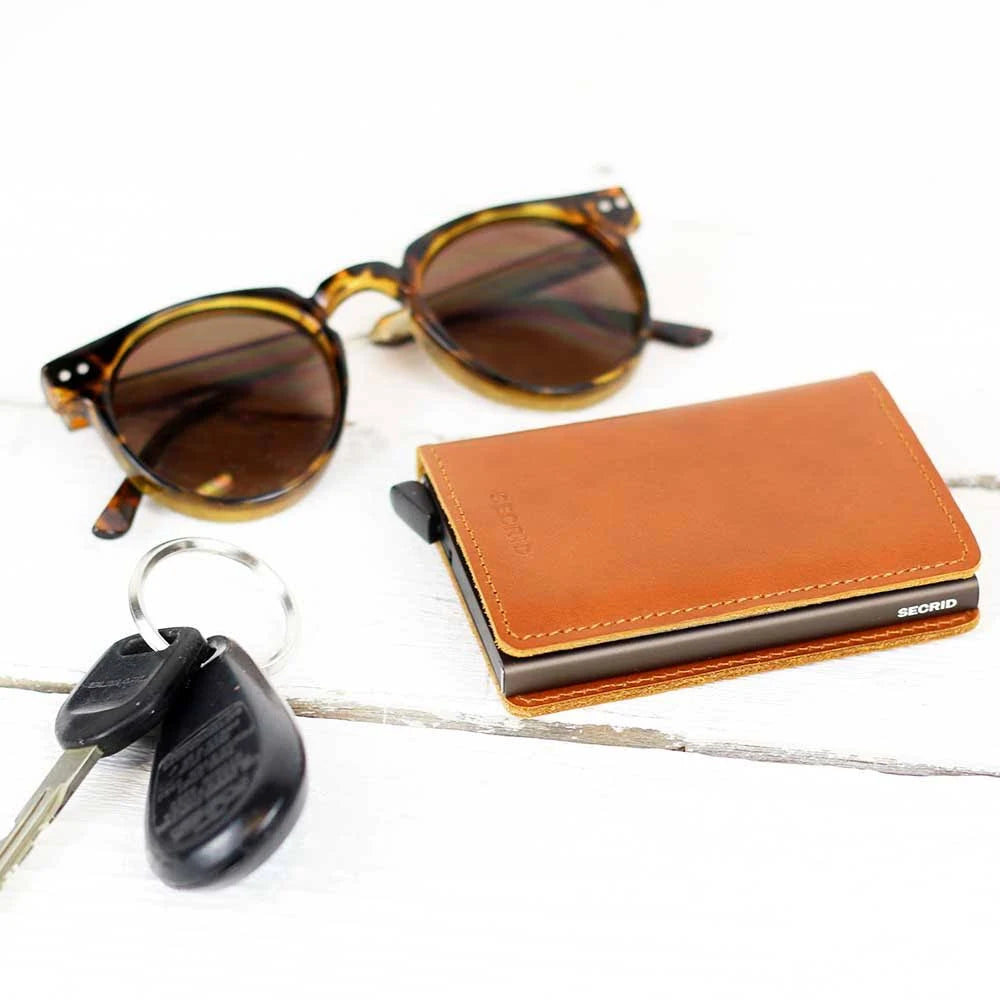 Veg Caramello-Sand Slim Wallet E585595
