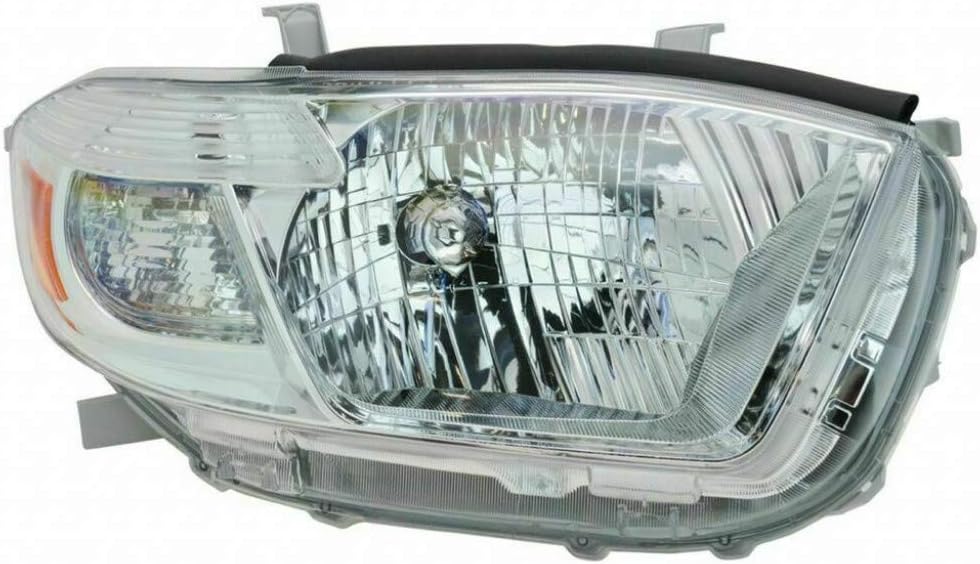 Passenger Side Headlight Assembly for 2008-2010 Toyota Highlander V943669