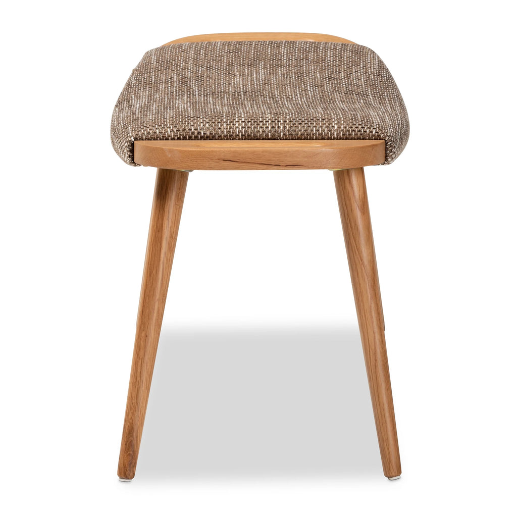 Light Brown Upholstered Bench T83832