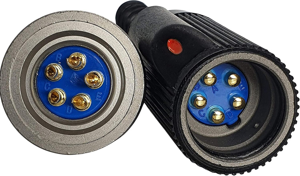 H-250 Handset Microphone Receiver with 5 Pin Connector Assembly, Pack of 2 I9683